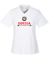 Odessa HS  Wrestling Stacked - Womens Performance Shirt