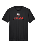 Odessa HS  Wrestling Stacked - Youth Performance T-Shirt