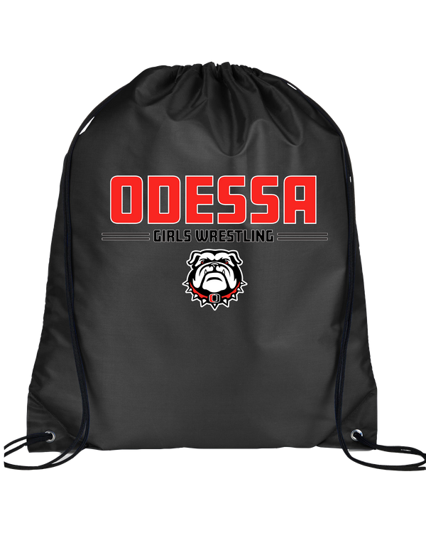 Odessa HS  Wrestling Keen - Drawstring Bag