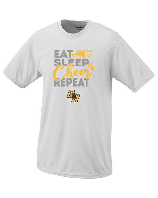 Ogemaw Heights HS Eat Sleep Cheer - Performance T-Shirt