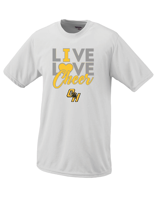 Ogemaw Heights HS Live Love Cheer - Performance T-Shirt