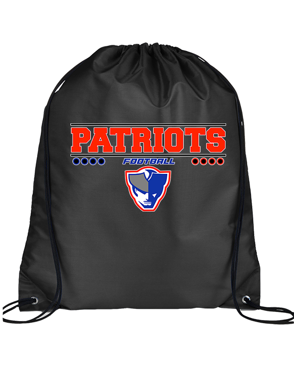 Oglethorpe County HS Football Border - Drawstring Bag