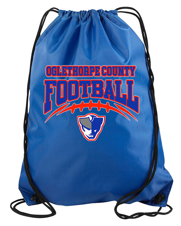Oglethorpe County HS Football Football - Drawstring Bag