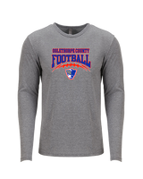 Oglethorpe County HS Football Football - Tri-Blend Long Sleeve