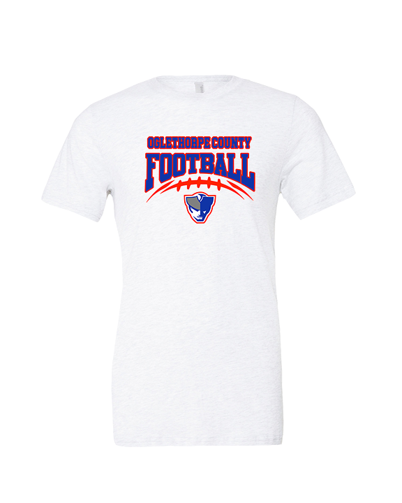 Oglethorpe County HS Football Football - Tri-Blend Shirt