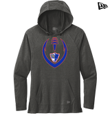 Oglethorpe County HS Football Full Football - New Era Tri-Blend Hoodie
