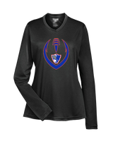 Oglethorpe County HS Football Full Football - Womens Performance Longsleeve