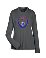 Oglethorpe County HS Football Full Football - Womens Performance Longsleeve