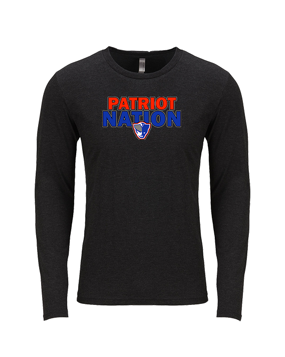 Oglethorpe County HS Football Nation - Tri-Blend Long Sleeve