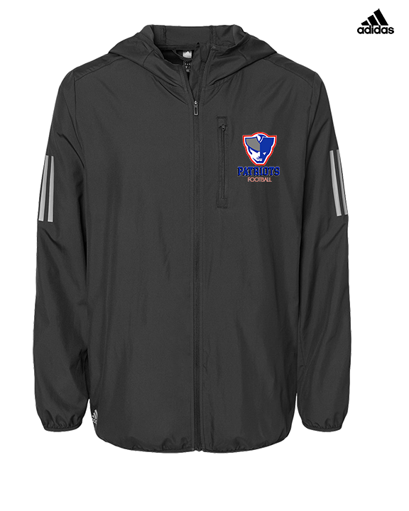 Oglethorpe County HS Football Shadow - Mens Adidas Full Zip Jacket