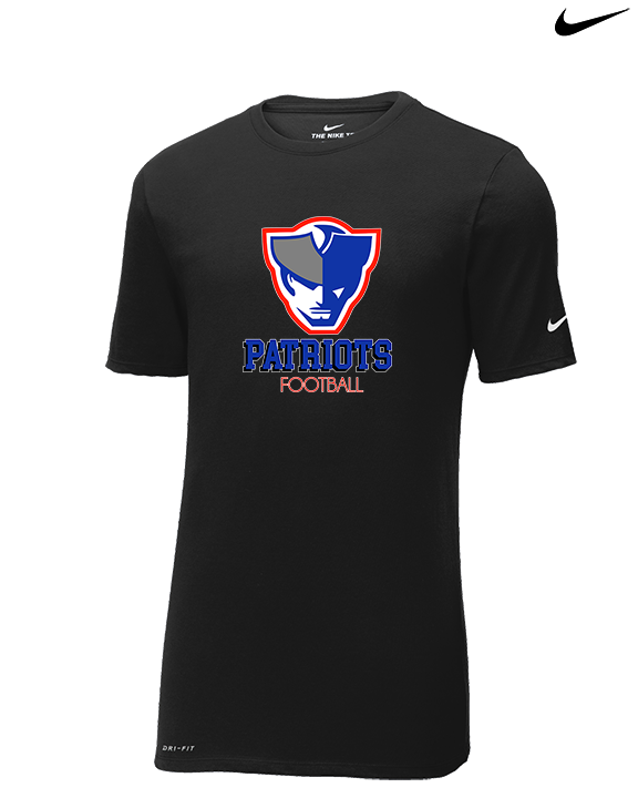 Oglethorpe County HS Football Shadow - Mens Nike Cotton Poly Tee