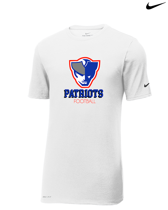 Oglethorpe County HS Football Shadow - Mens Nike Cotton Poly Tee