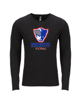 Oglethorpe County HS Football Shadow - Tri-Blend Long Sleeve