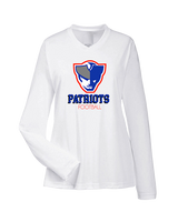 Oglethorpe County HS Football Shadow - Womens Performance Longsleeve