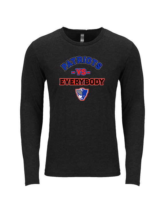 Oglethorpe County HS Football VS Everybody - Tri-Blend Long Sleeve