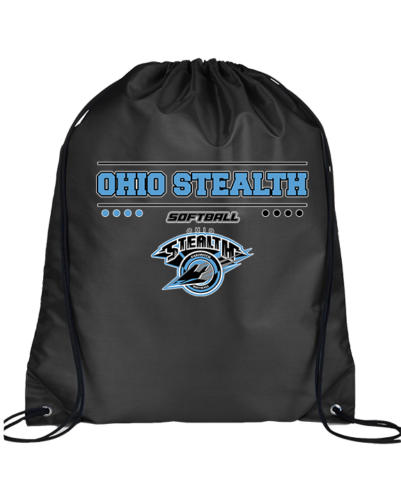 Ohio Stealth Softball Border - Drawstring Bag