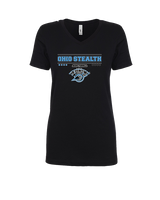 Ohio Stealth Softball Border - Womens V-Neck