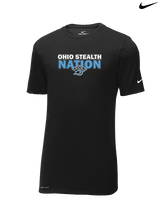Ohio Stealth Softball Nation - Mens Nike Cotton Poly Tee