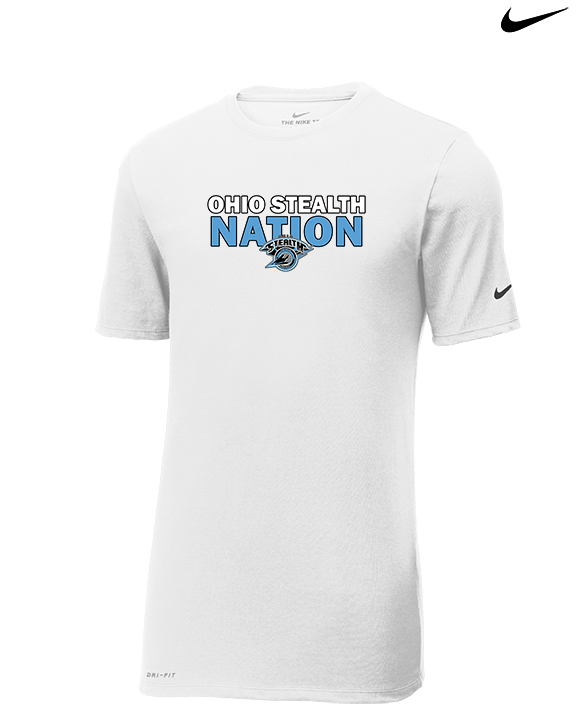 Ohio Stealth Softball Nation - Mens Nike Cotton Poly Tee