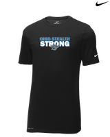 Ohio Stealth Softball Strong - Mens Nike Cotton Poly Tee