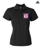 Okeechobee HS Football Logo - Adidas Womens Polo