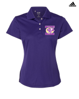 Okeechobee HS Football Logo - Adidas Womens Polo