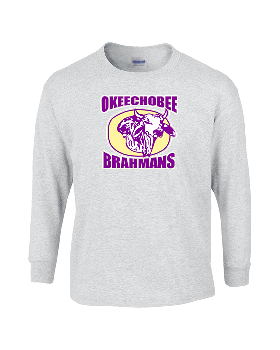 Okeechobee HS Football Logo - Cotton Longsleeve