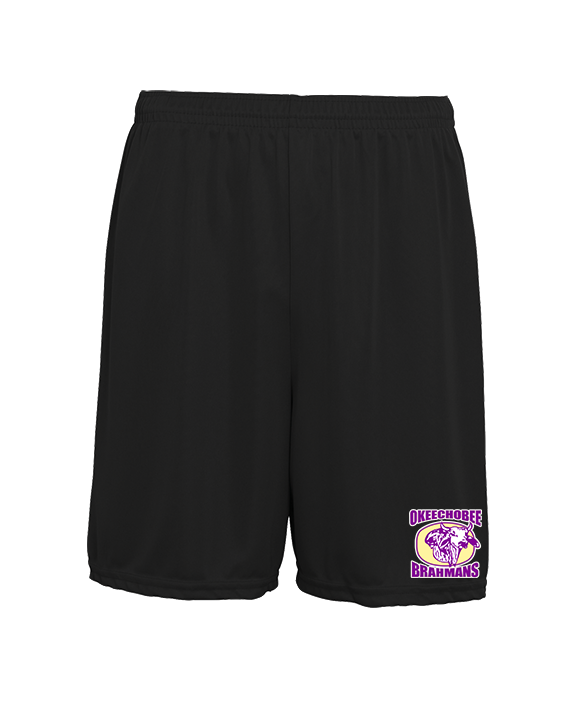 Okeechobee HS Football Logo - Mens 7inch Training Shorts