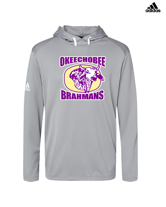 Okeechobee HS Football Logo - Mens Adidas Hoodie