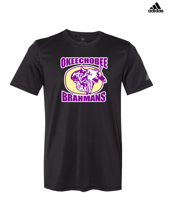 Okeechobee HS Football Logo - Mens Adidas Performance Shirt