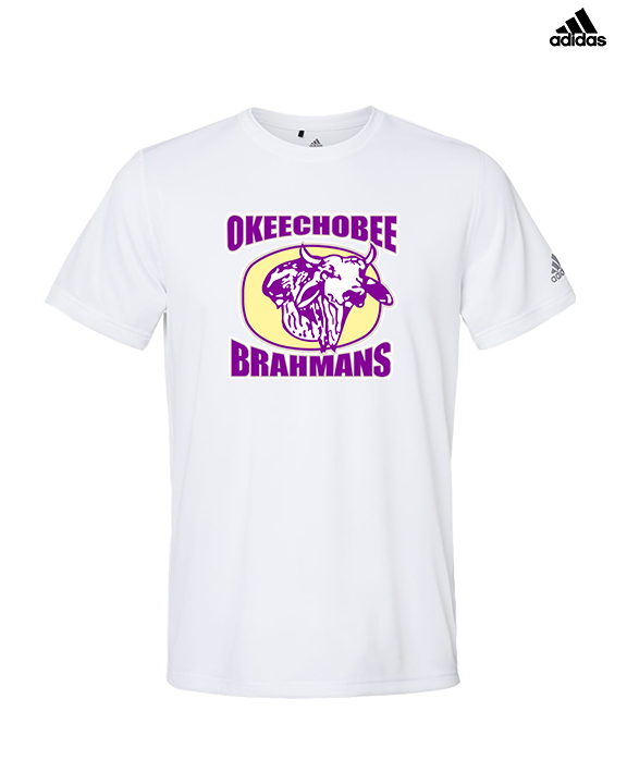 Okeechobee HS Football Logo - Mens Adidas Performance Shirt