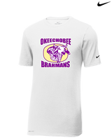 Okeechobee HS Football Logo - Mens Nike Cotton Poly Tee
