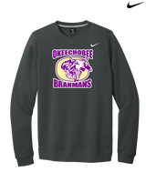 Okeechobee HS Football Logo - Mens Nike Crewneck