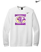 Okeechobee HS Football Logo - Mens Nike Crewneck