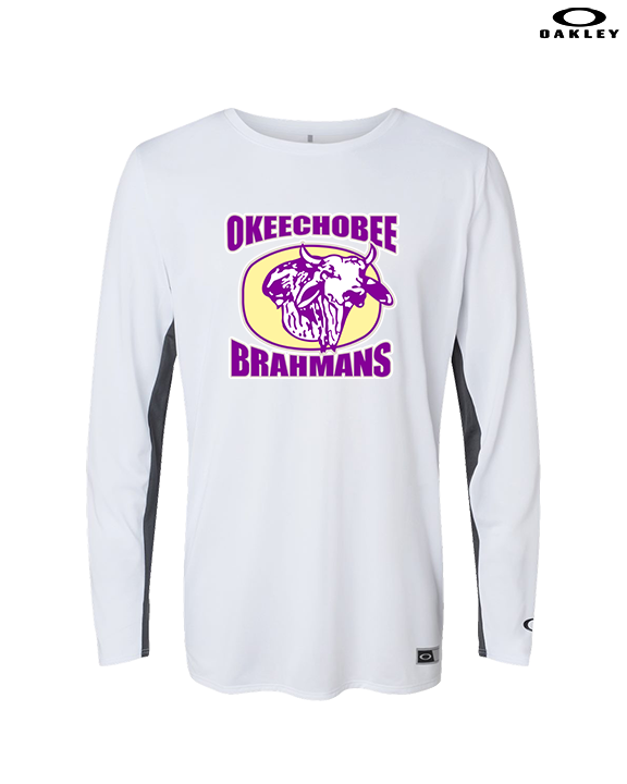 Okeechobee HS Football Logo - Mens Oakley Longsleeve