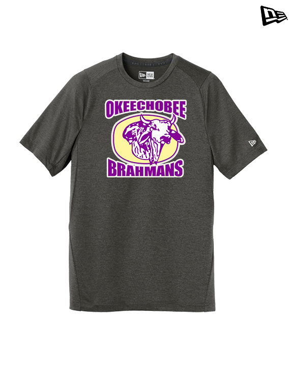 Okeechobee HS Football Logo - New Era Performance Shirt
