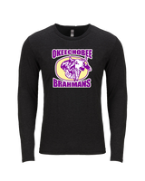 Okeechobee HS Football Logo - Tri-Blend Long Sleeve