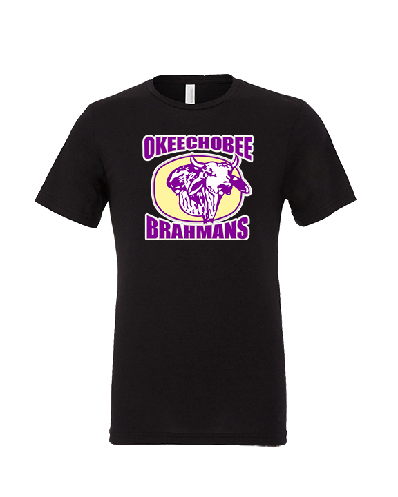 Okeechobee HS Football Logo - Tri-Blend Shirt