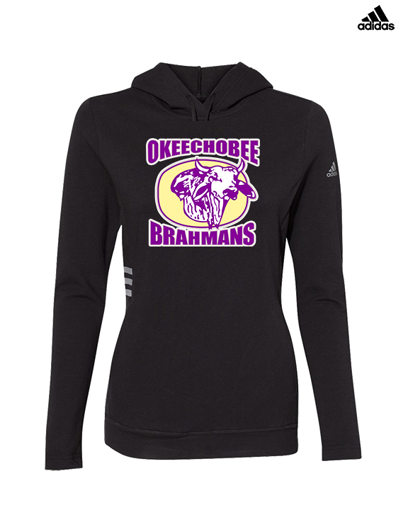 Okeechobee HS Football Logo - Womens Adidas Hoodie