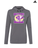 Okeechobee HS Football Logo - Womens Adidas Hoodie