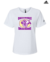 Okeechobee HS Football Logo - Womens Adidas Performance Shirt