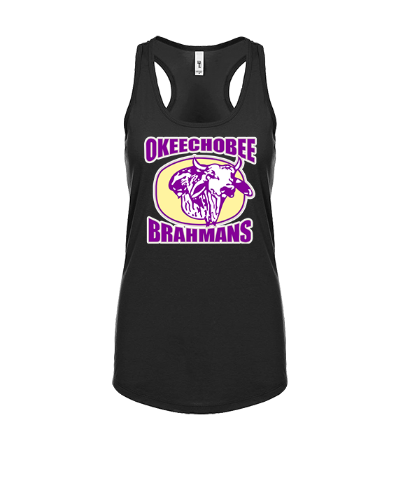 Okeechobee HS Football Logo - Womens Tank Top