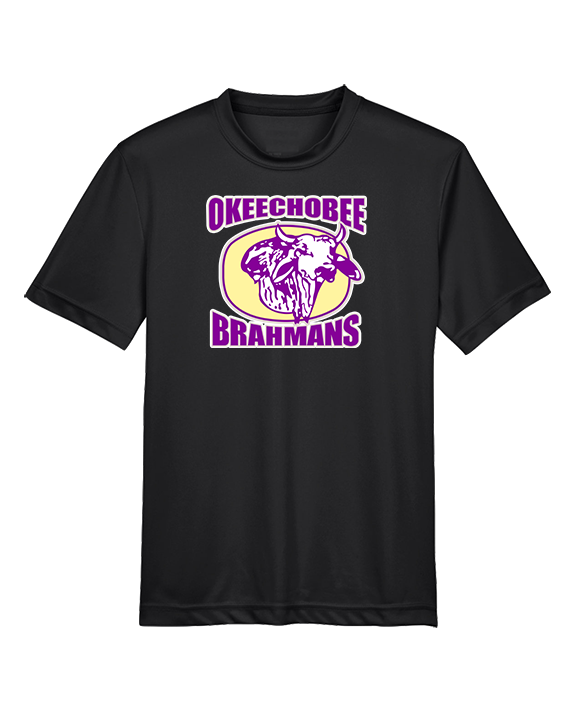 Okeechobee HS Football Logo - Youth Performance Shirt