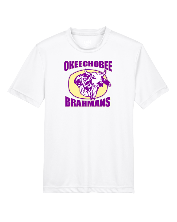 Okeechobee HS Football Logo - Youth Performance Shirt