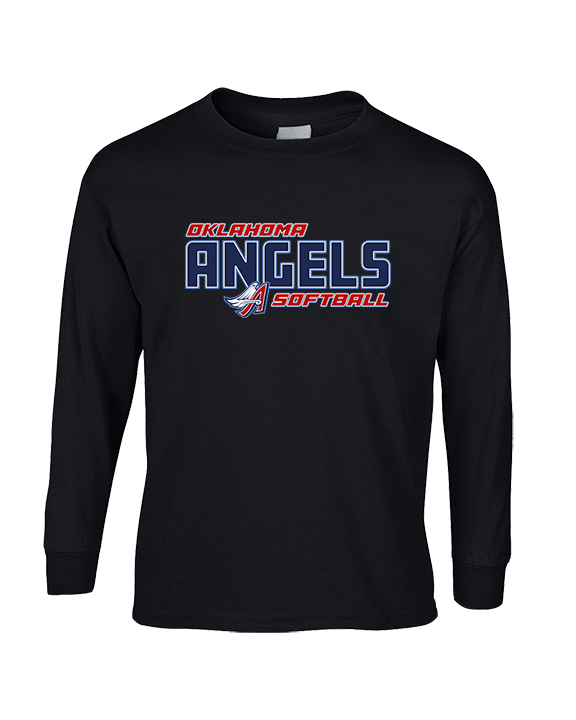 Oklahoma Angels 18U Softball Bold - Cotton Longsleeve