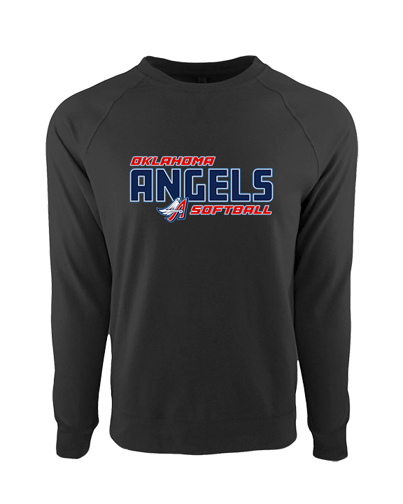 Oklahoma Angels 18U Softball Bold - Crewneck Sweatshirt