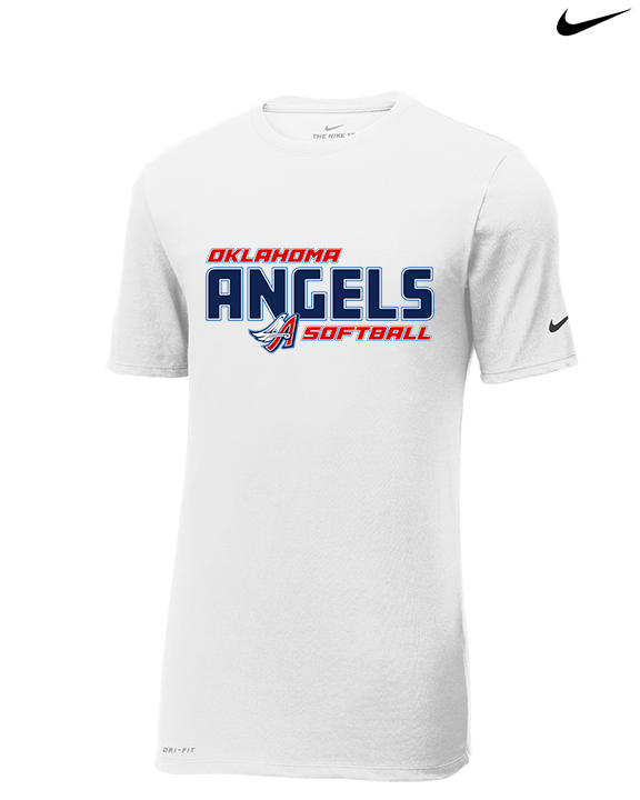 Oklahoma Angels 18U Softball Bold - Mens Nike Cotton Poly Tee