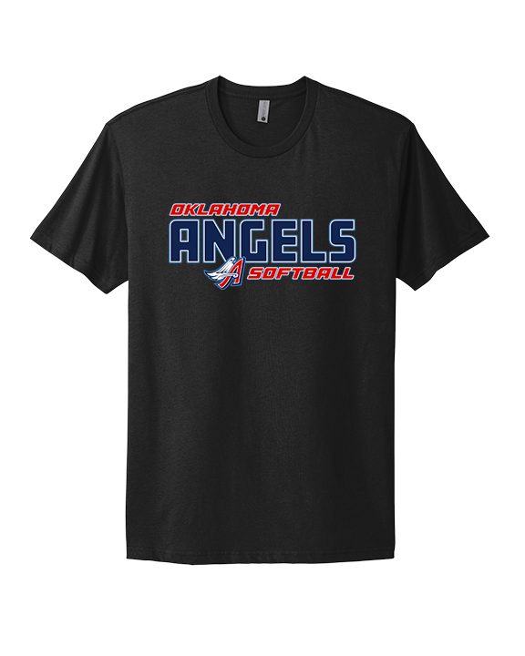 Oklahoma Angels 18U Softball Bold - Mens Select Cotton T-Shirt
