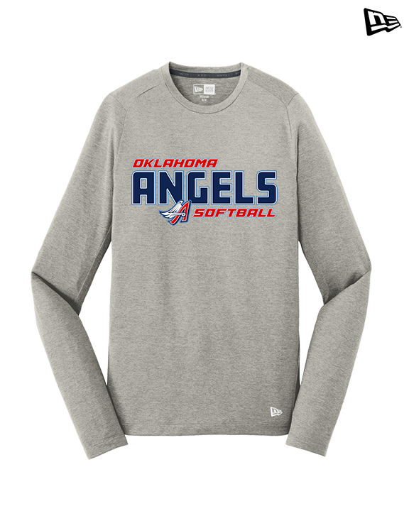 Oklahoma Angels 18U Softball Bold - New Era Performance Long Sleeve