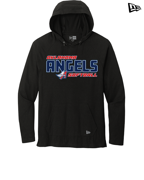 Oklahoma Angels 18U Softball Bold - New Era Tri-Blend Hoodie